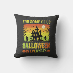 Coussin Maison hantée d'Halloween pour certains d'entre no