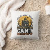 Coussin Maison Hantée Halloween Incroyable Vintage (Couverture)