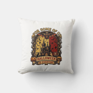 Coussin Maison Hantée Tous Les Jours D'Halloween Chauves-S