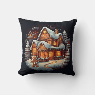 Coussin Maison homme Xmas Gingpain