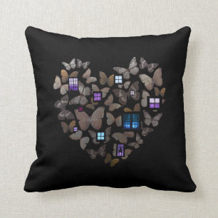 Coussin Maison par David Rusbatch