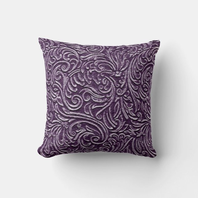 Coussin Maison rustique d'améthyste de bidon de sembler (Recto)