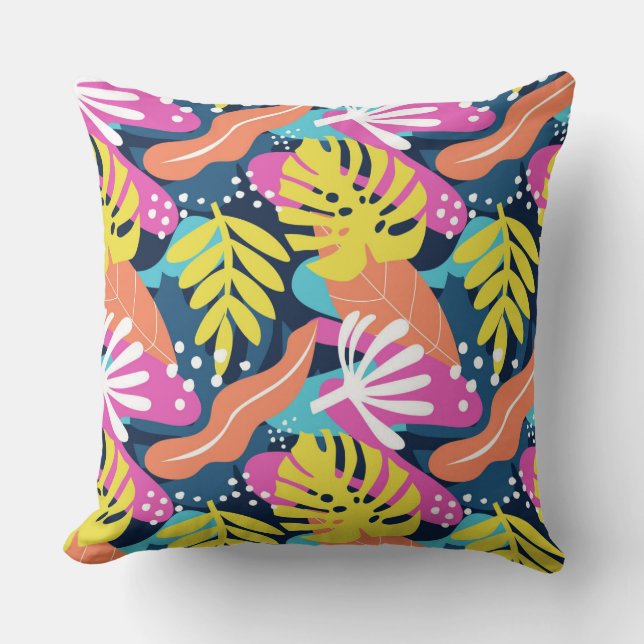 Coussin Maison Teintes Lumineuses (Recto)