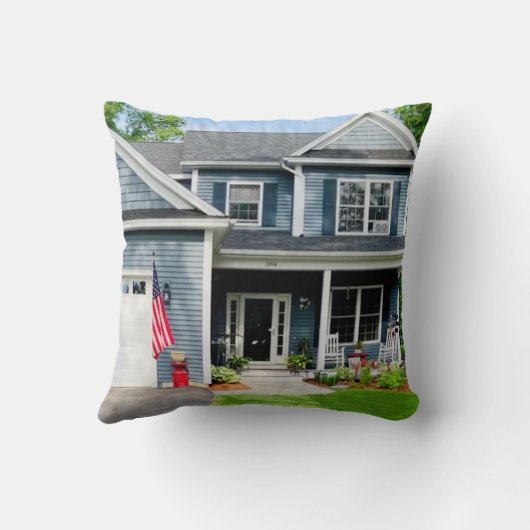 Coussin Maison Vermont (Verso)