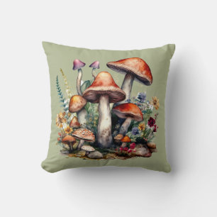 Coussin Maisonnette Champignons