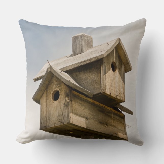 Coussin Maisons d'oiseaux - Condos (Recto)