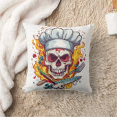 Coussin Maître de cuisine Skull Chef (Couverture)