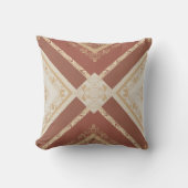 Coussin Majesté de Bois de Rose (Recto)
