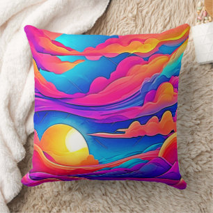 Coussin Majesté d'un coucher de soleil