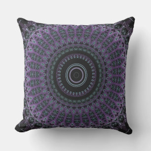 Coussin Majestic Purple Mandala