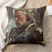 Coussin Majestic Regal Steampunk King Carré Jeu d'oreiller (Couverture)