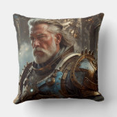 Coussin Majestic Regal Steampunk King Carré Jeu d'oreiller (Verso)