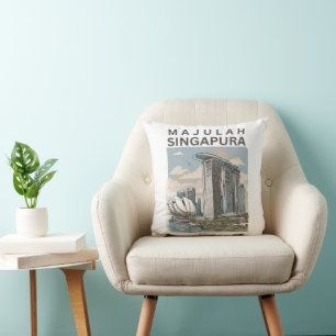 Coussin Majulah Singapura