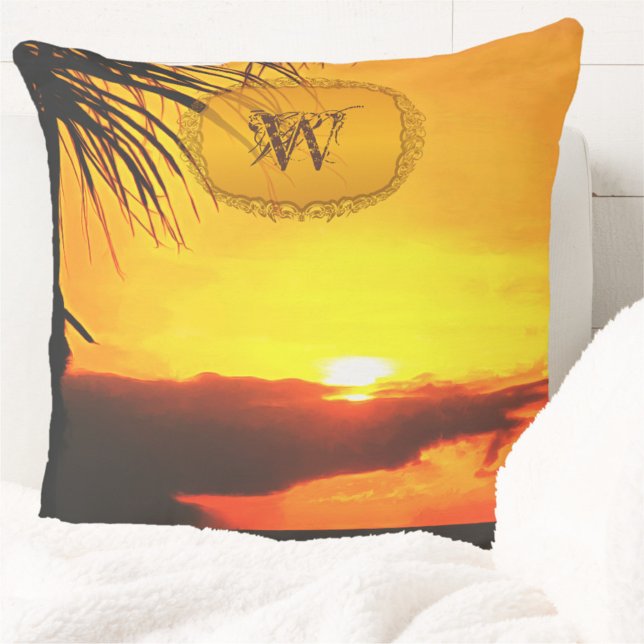 Coussin Malecon Sunset 2441 (Créateur téléchargé)