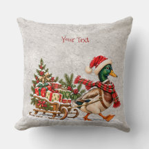 Mallard Duck Sleigh Holiday