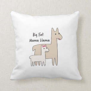 Coussin Mama Llama