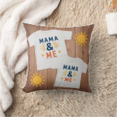 Coussin Mama & Me bilingue : Soleil et Lune (Couverture)