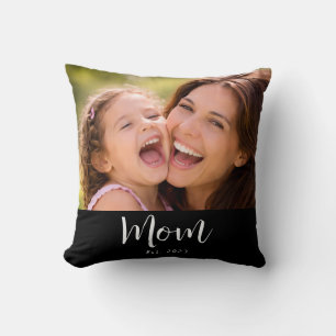 Coussin Maman a établi une photo de script moderne