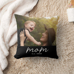 Coussin Maman a établi une photo de script moderne