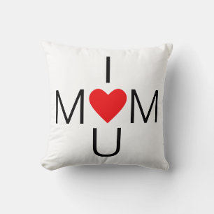 Coussin Maman Amour Moderne du Cœur