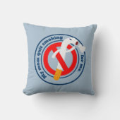 Coussin Maman arrête de fumer pour moi (Recto)