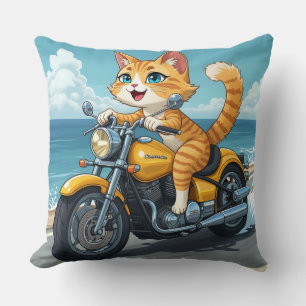 Coussin Maman au chat