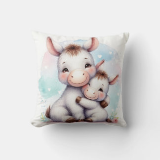 Coussin Maman & Bébé Donkey