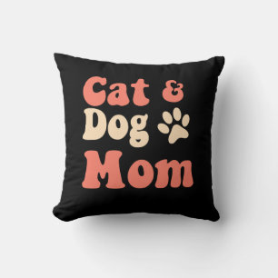 Coussin Maman de chien de chat
