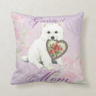 Coussin Maman de coeur d'Eskie