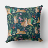 Coussin Maman de la jungle de Tigre mignonne pour être Bab (Verso)