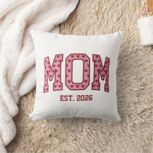 Coussin Maman Est 2026 Maman personnalisée Cadeau de fête 