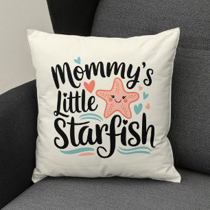 Coussin Maman Étoile de Mer Réchauffant le Cœur