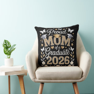 Coussin Maman fière d'une diplômée de 2026