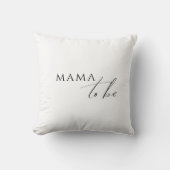 Coussin Maman Future Bizarre de Genre Neutre (Recto)