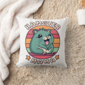 Coussin Maman hamster mignon kawaii rongeur mère (Couverture)