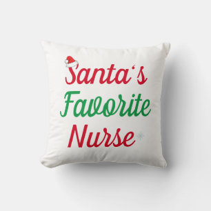 Coussin Maman Infirmière Féminin Appreciation Noël Croix-R