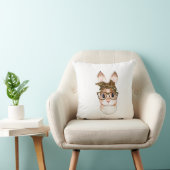 Coussin Maman lapin de Pâques mignon léopard de Pâques ann (Chaise)