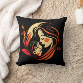 Coussin Maman | Maman | Fête des mères | Mère (Couverture)