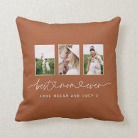 Maman mignonne script moderne multi photo cadeau