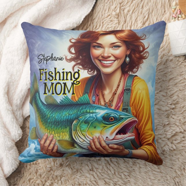 Coussin Maman Pêcheuse (Couverture)