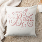 Coussin Maman Personnalisée Future Mariée T-Shirt Personna (Couverture)