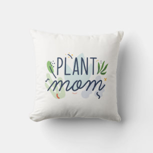 Coussin Maman plante