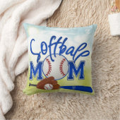 Coussin maman softball (Couverture)
