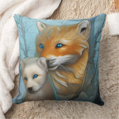 Coussin Maman Tu es le meilleur - Fox et bébé (Couverture)