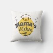 Coussin Mama's Kitchen - Retro Comfort Food Tee (Verso)