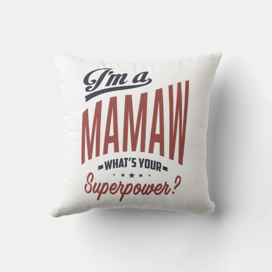 Coussin Mamaw (Verso)