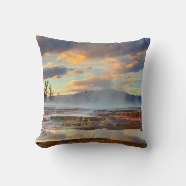 Coussin Mammoth Hot Springs (Recto)