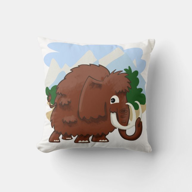 Coussin Mammoth laineux (Recto)