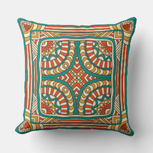 Coussin Mandala Abstrait