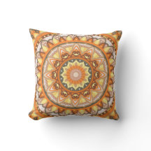 Mandala d'automne chaud Décor boho d'automne